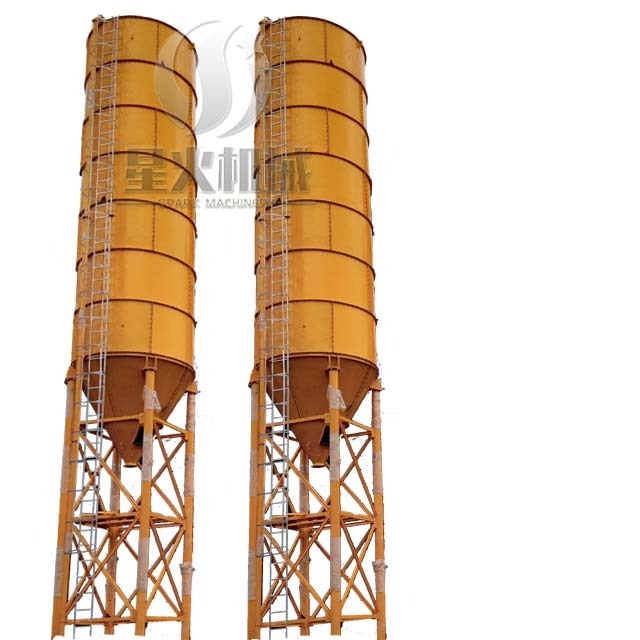 Small capacity bulk cement hopper,big bag cement silo with screw conveyor 10T, 20T, 30T mini cement silo