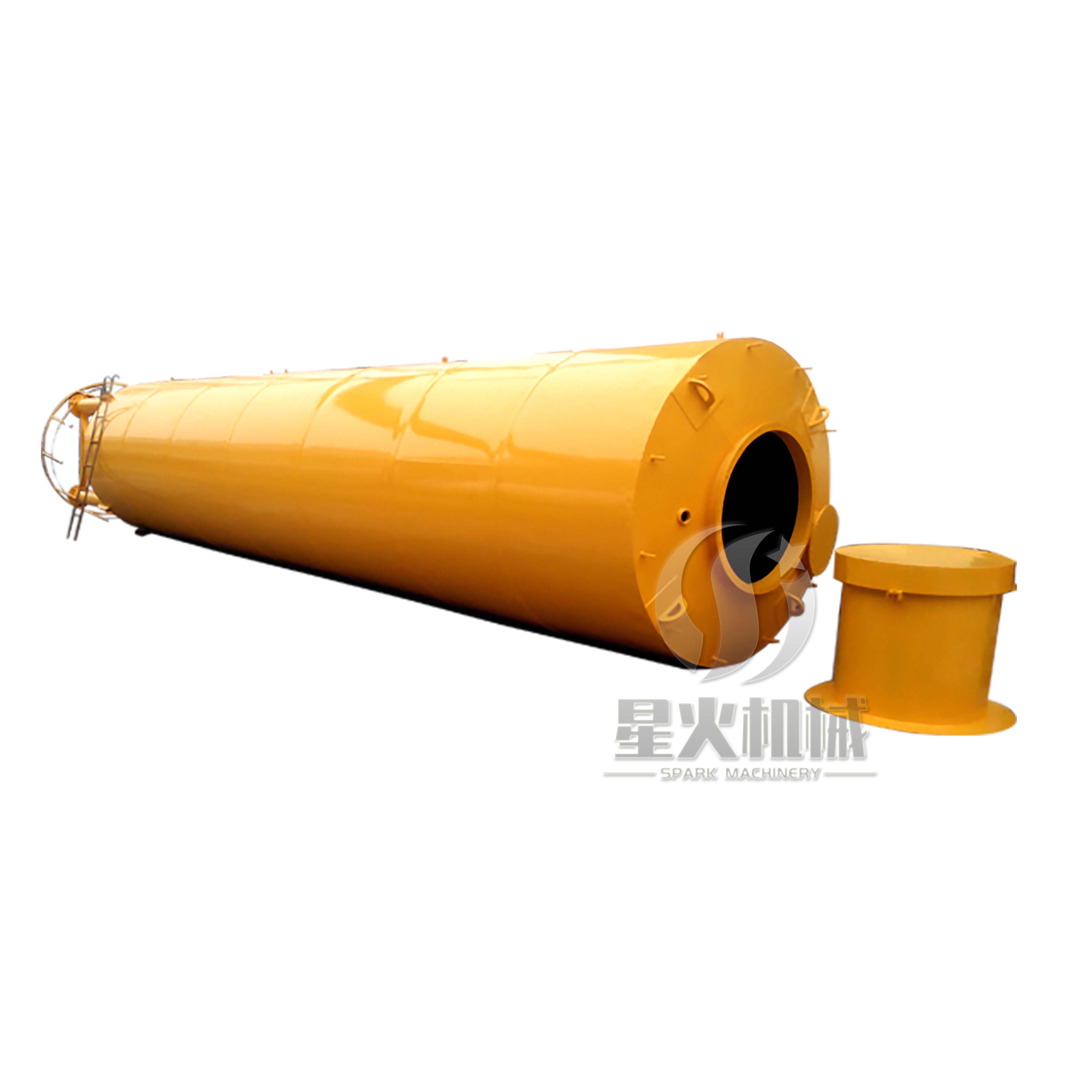 Small capacity bulk cement hopper,big bag cement silo with screw conveyor 10T, 20T, 30T mini cement silo