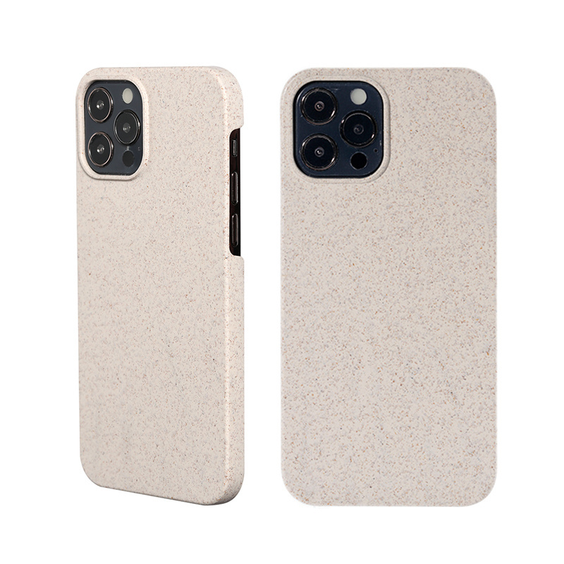 Natural Plant Raw Materials Bulk Cell Phone Case Recycled Sublimation Degradable Phone Case For iPhone