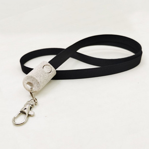 Eco-friendly Biodegradable wholesale price cable lanyard Wheat Straw USB Cable Lanyard