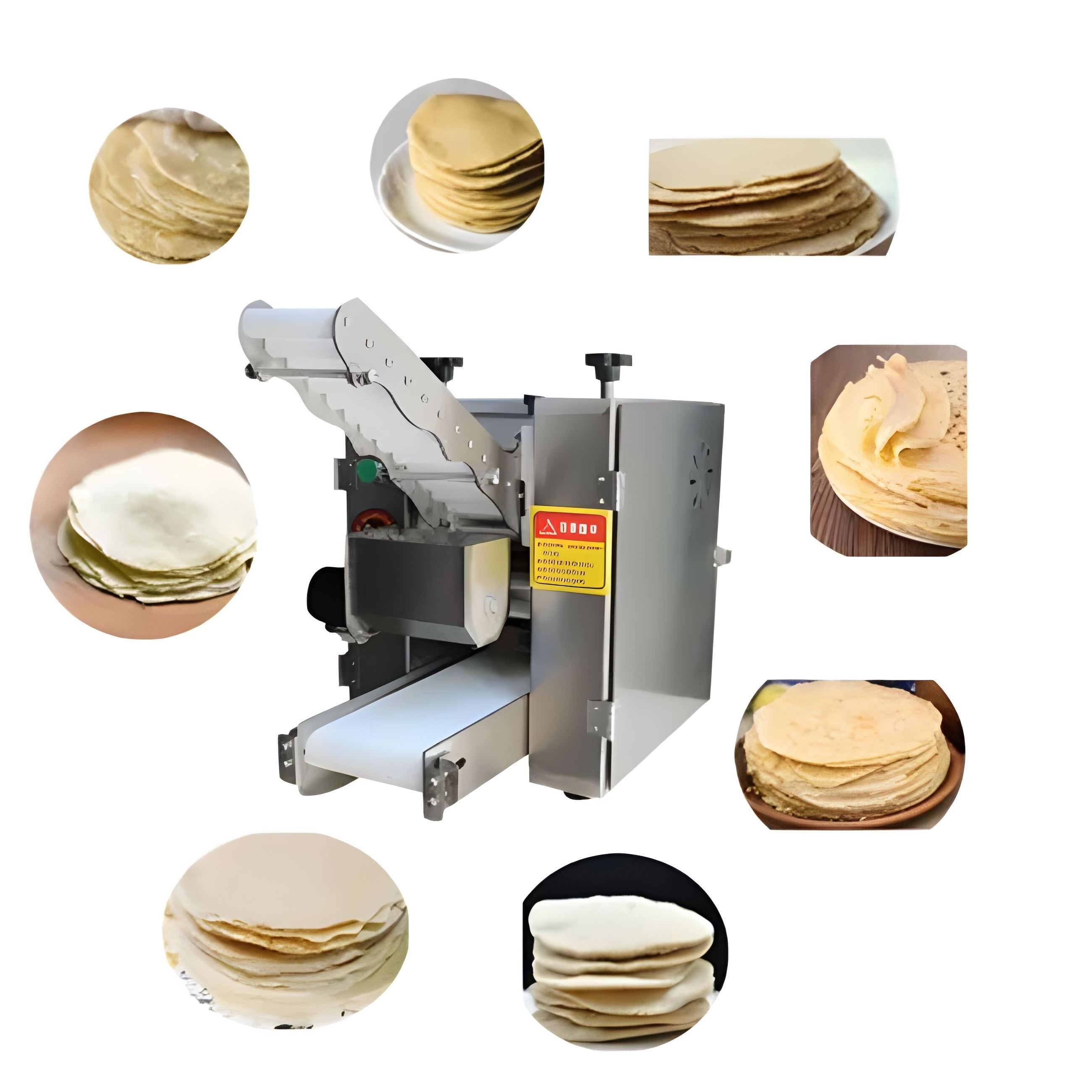 Home Use India roti machine automatic electric naan maker dough sheeter chapati maker pita bread making tortilla making machine