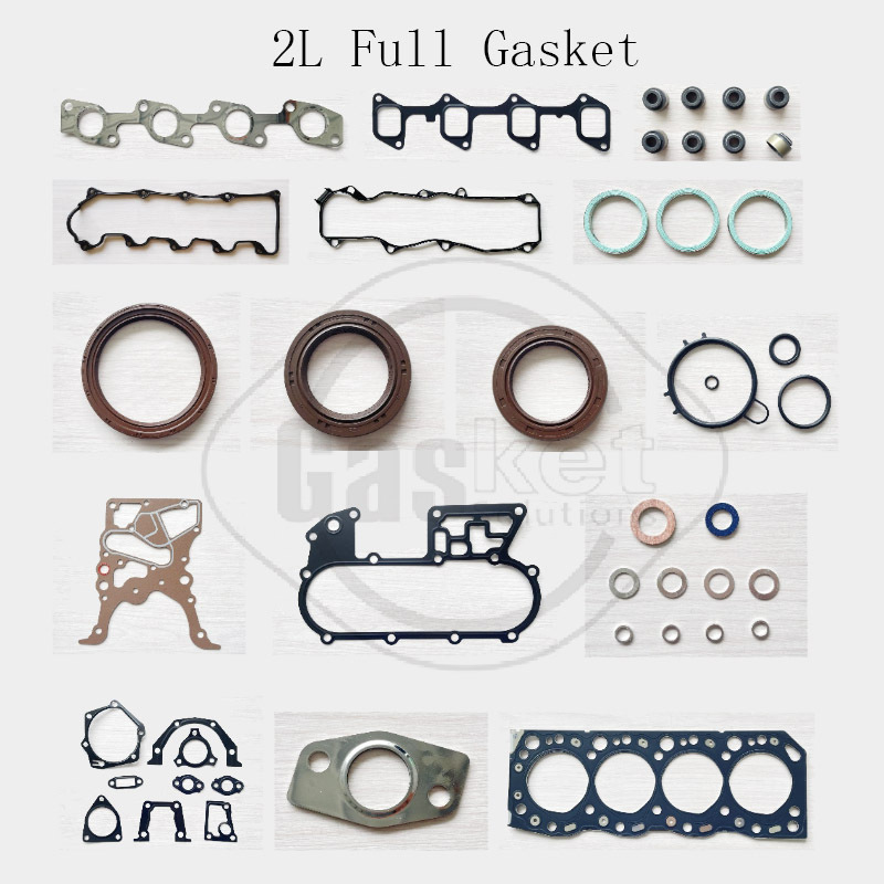 2L2 2L 3L 5L Full gasket set factory for Toyota Land Cruiser 150 2.4 D 04111-54084 04111-54051 04111-54053 Mesin GASKET Kit Set