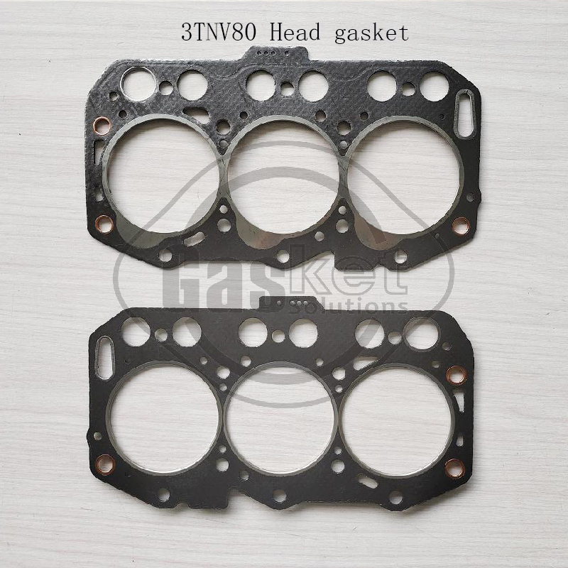 3TNV80 Cylinder Head Gasket 119E10-01330 For Yanmar Excavator Diesel Engine.