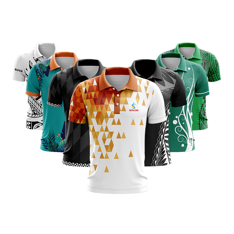 Men's Unisex Racing Pit Crew T-Shirt Sublimation Print Casual Polo Shirts Dart Bowling Boy Jersey Wholesale