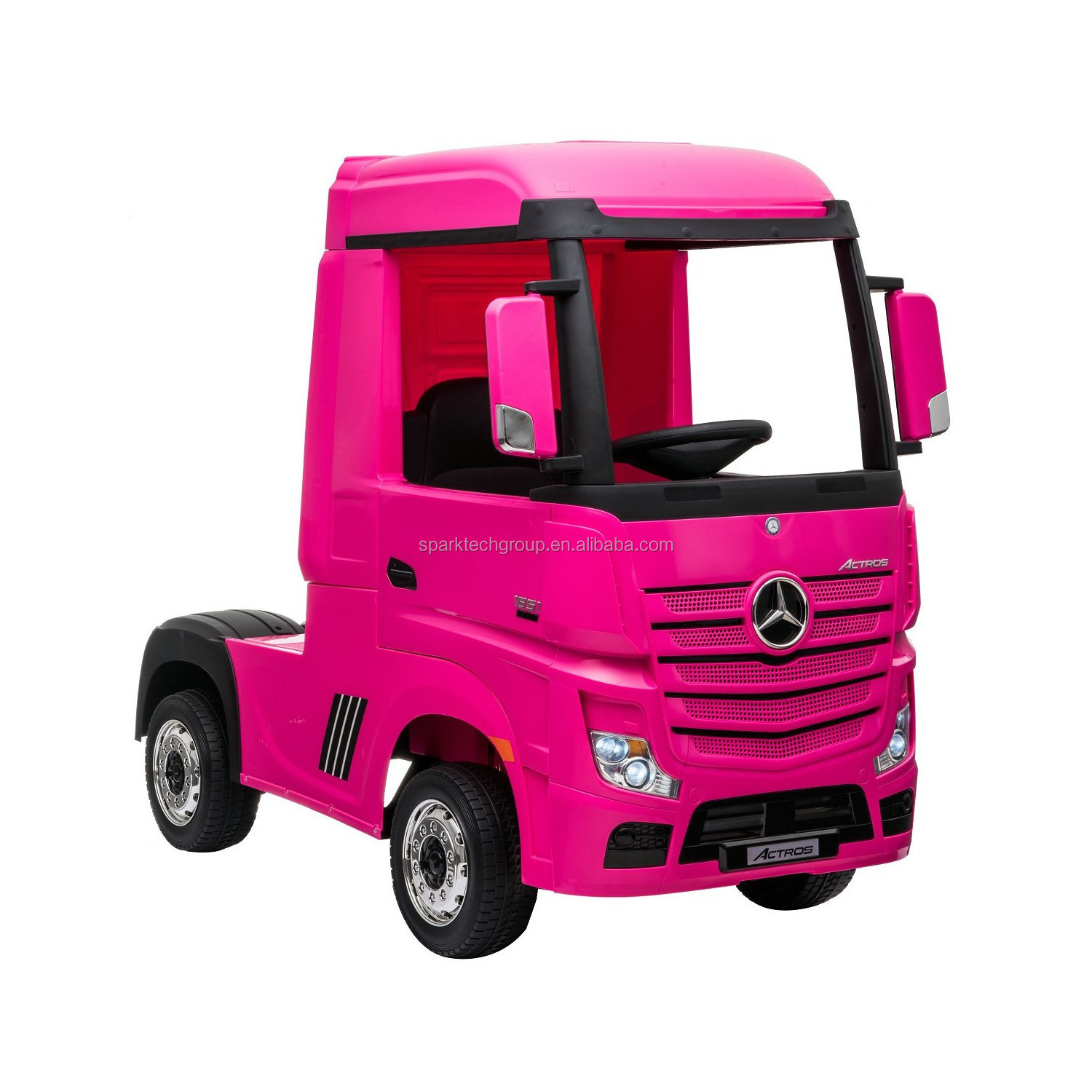 SparkFun ride on toys car licensed mercedes benz actros trucks 12v rechargeable kids ride on electric car