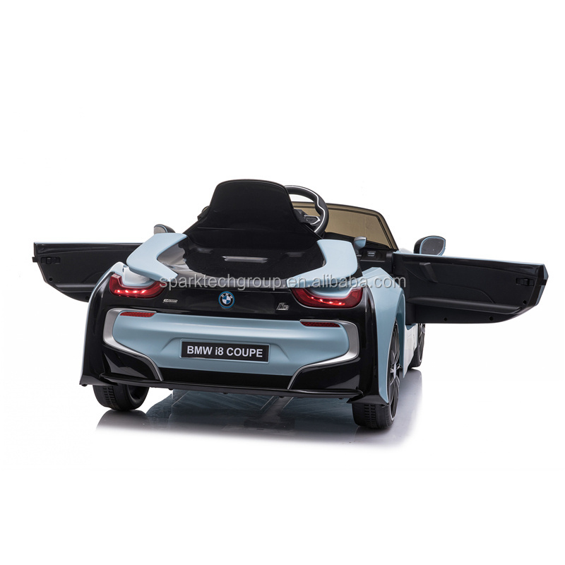 2020 SparkFun Factory Hot Sale Licensed BMW I8 ride on car plastic baby pedal cars for children kids off road toy