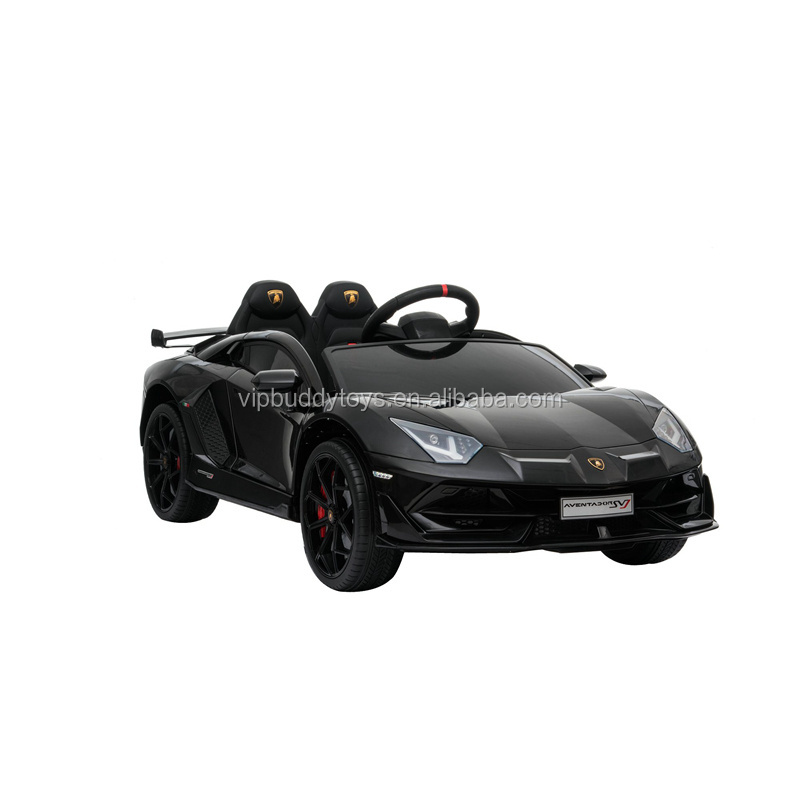 Vip Buddy New Original Licensed Lamborghini Ride on Car Electric Two seater Kids Lamborghini Remote Control Cars