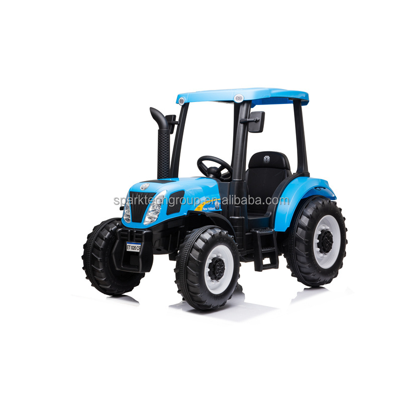 SparkFun New Licensed HOLLAND T7 Ride On Car 24v Big Toy For Hot Sale Top Quality Kids Electric Pedal Tractor