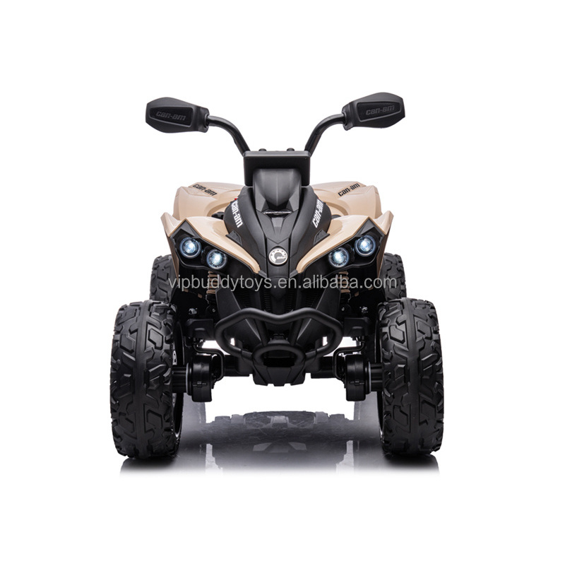 New Hot Sale Licensed Can Am Renegade Ons PP Atv Quad Buggy For Kids Ride On Car Electric