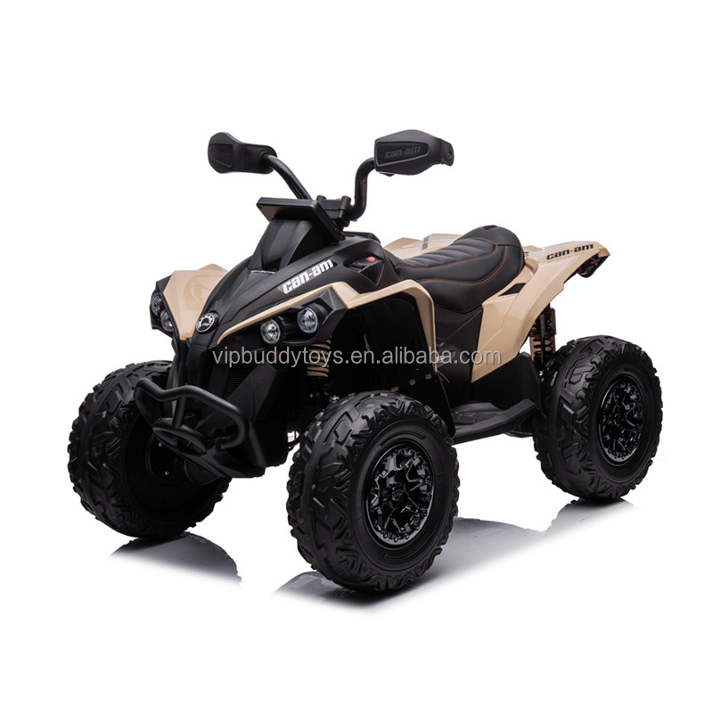 New Hot Sale Licensed Can Am Renegade Ons PP Atv Quad Buggy For Kids Ride On Car Electric