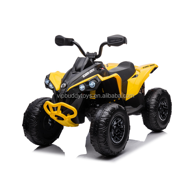 New Hot Sale Licensed Can Am Renegade Ons PP Atv Quad Buggy For Kids Ride On Car Electric