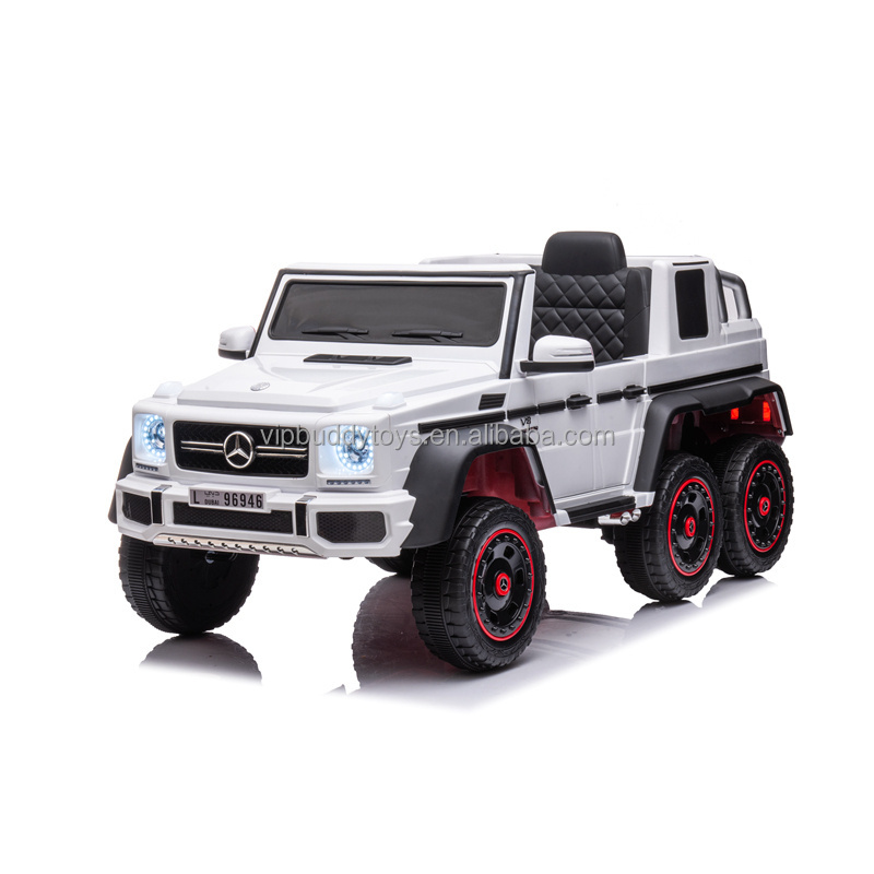 New License G63 AMG 6x6 6 Wheels 12V Kids Ride on Toy Vehicle Licensed Mercedes Benz G63 Kids Electric Car