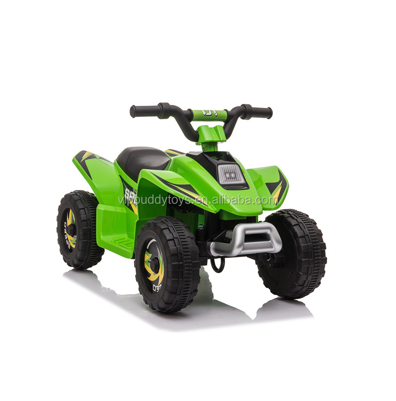 Newest Cheap Ride on Toy Battery Powered Car Small Mini Kids Quad Bike ATV Four Wheeler 4 Wheelers