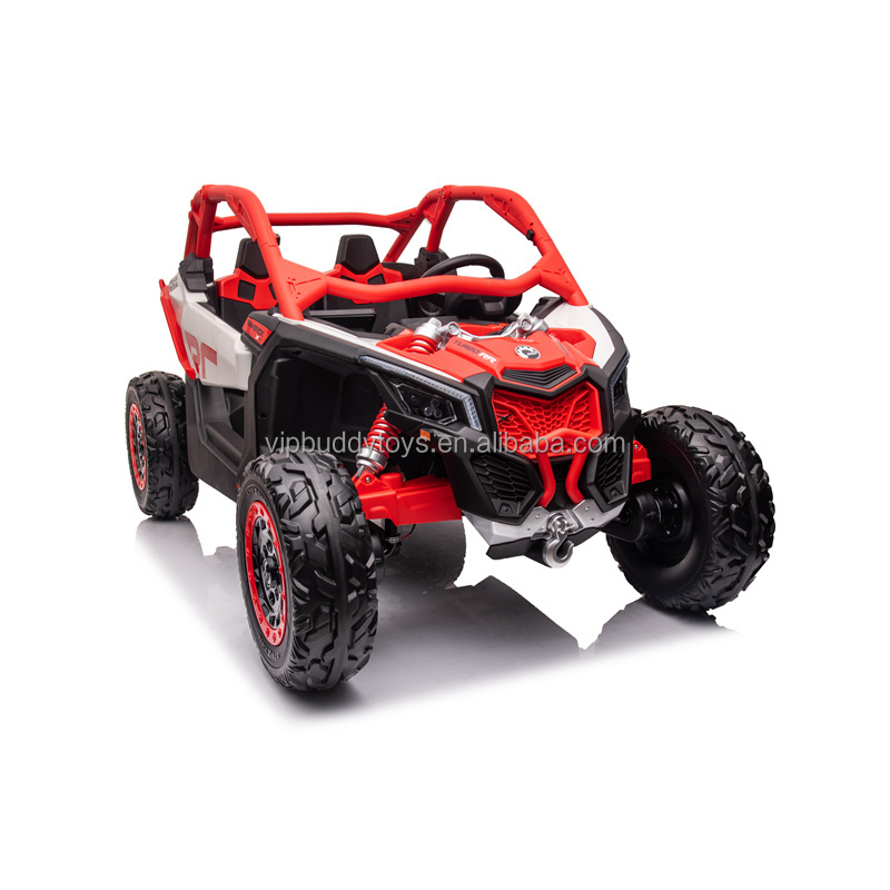 Battery Car, Ride on Toys Ride on Car Toy for Licensed Can Am Marverick UTV Children Electric Powered Vehicles Baby Plastic