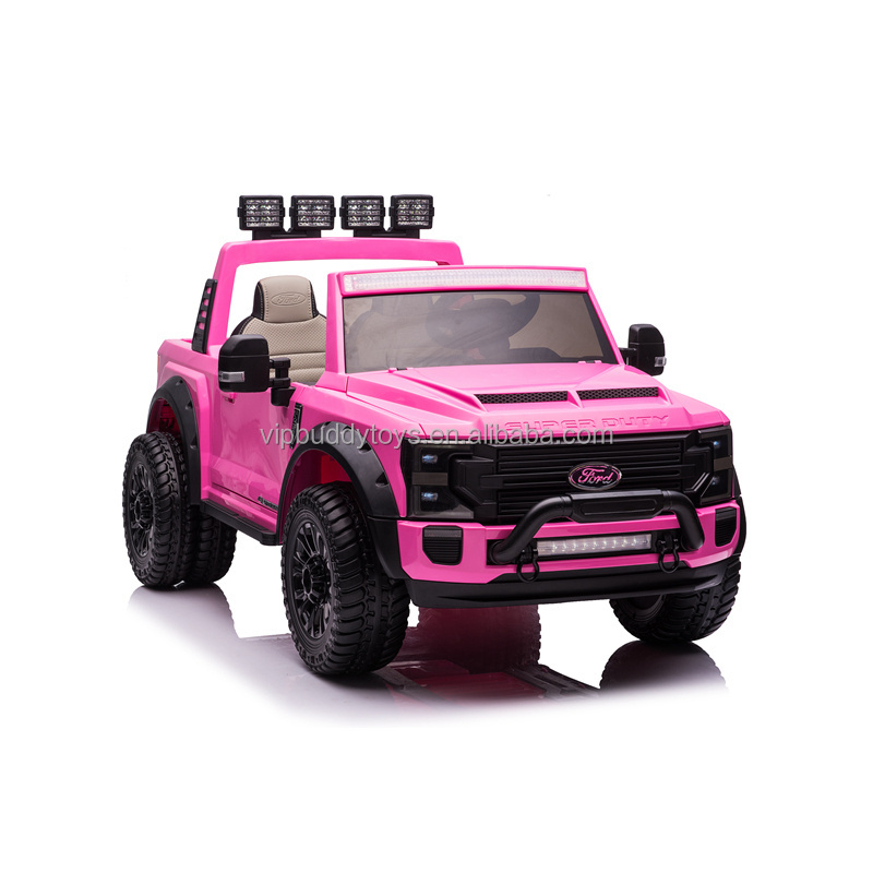 Pink Toy Girl Car Powered Wheels Motos Electric Car Kids Remote For Children 12v Kids Ride On Car