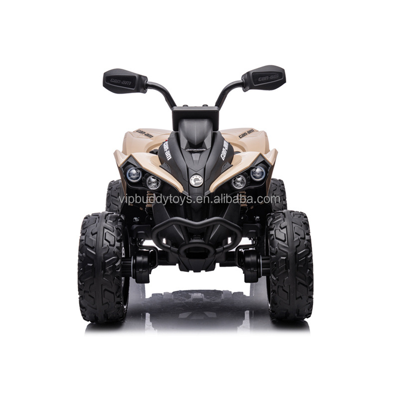 New Hot Sale Licensed Can Am Renegade Ons Plastic 24v Big Kids Atv Children Ride On Girls Wheel Battery Powered Car