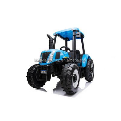 SparkFun New Licensed HOLLAND T7 Ride On Car 24v Big Toy For Hot Sale Top Quality Kids Electric Pedal Tractor