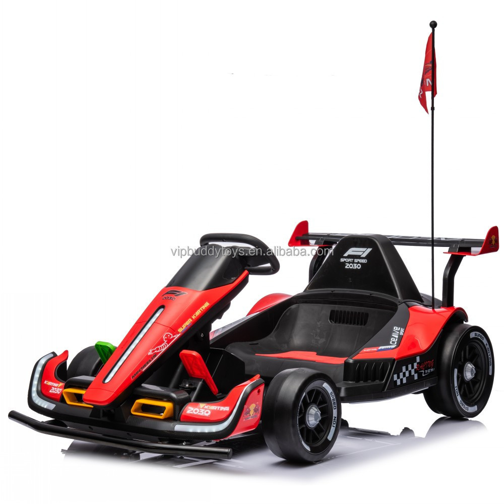 VIP Buddy Ride-on Car Toy Remote Control Kids Drive Ride on Car 12V 24V Kids Drift Electric Pedal Go Karts