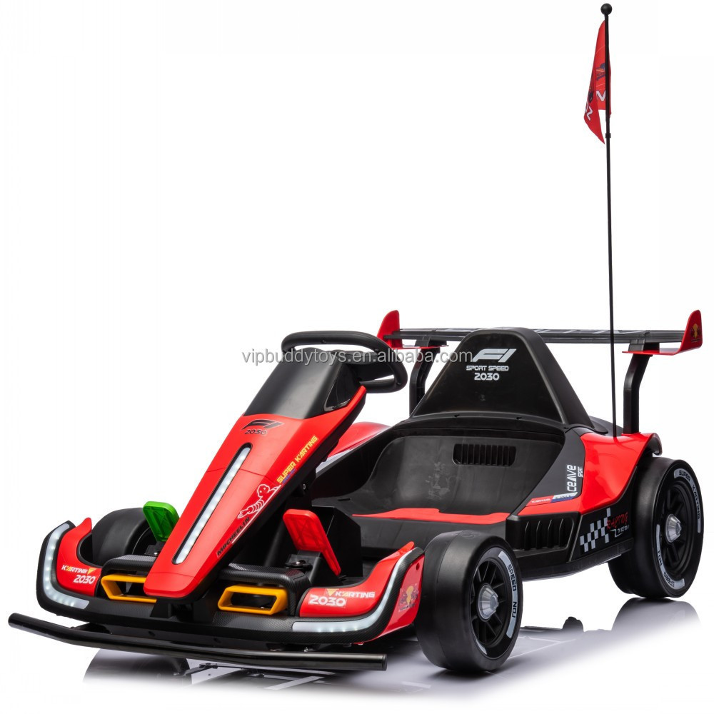 VIP Buddy Ride-on Car Toy Remote Control Kids Drive Ride on Car 12V 24V Kids Drift Electric Pedal Go Karts