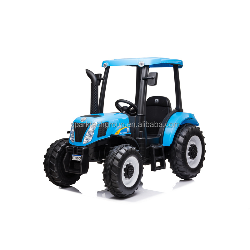 SparkFun New Licensed HOLLAND T7 Ride On Car 24v Big Toy For Hot Sale Top Quality Kids Electric Pedal Tractor