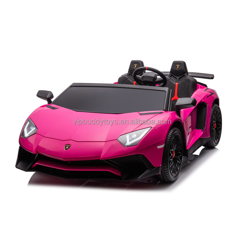 Baby Toys Child Kids Battery Power Big Two Seats 24V Ride on Real Lamborghini Battery Toy Car for Kids Big Size