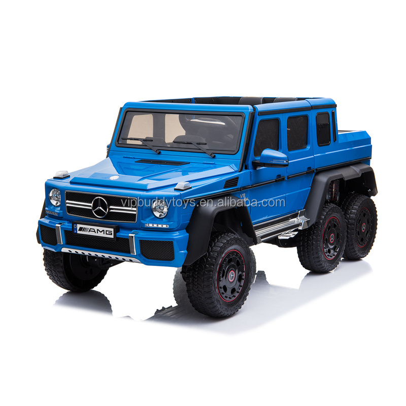 VIPBUDDY Licensed Mercedes Benz G63 AMG Six Wheel Ride on Car Kids 24V Big Best Baby 24 V Battery Electric 5-15 Yrs Boy