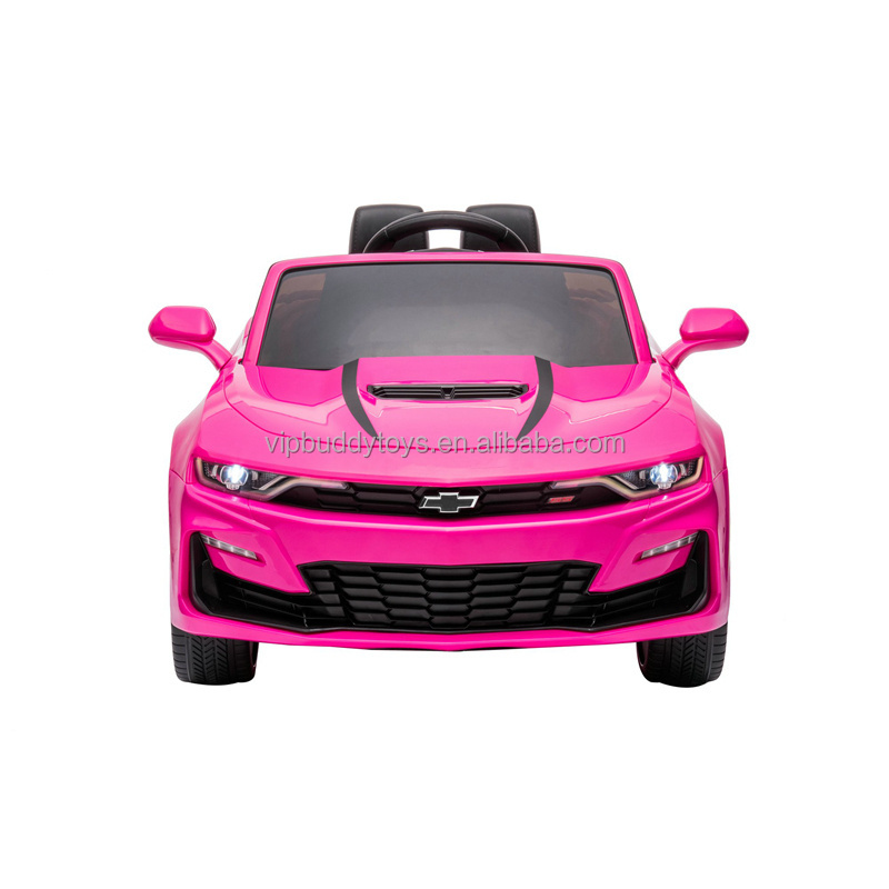 Newest Licensed Remote Control Powerful 12V Battery Drive Chevrolet Camaro 2ss Kids Electric Car Ride on