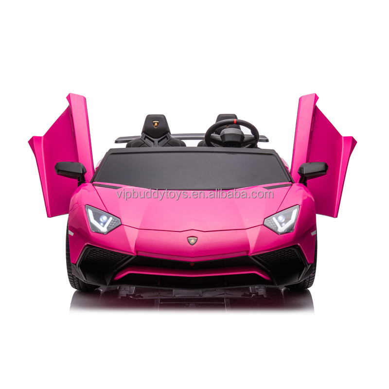 Baby Toys Child Kids Battery Power Big Two Seats 24V Ride on Real Lamborghini Battery Toy Car for Kids Big Size