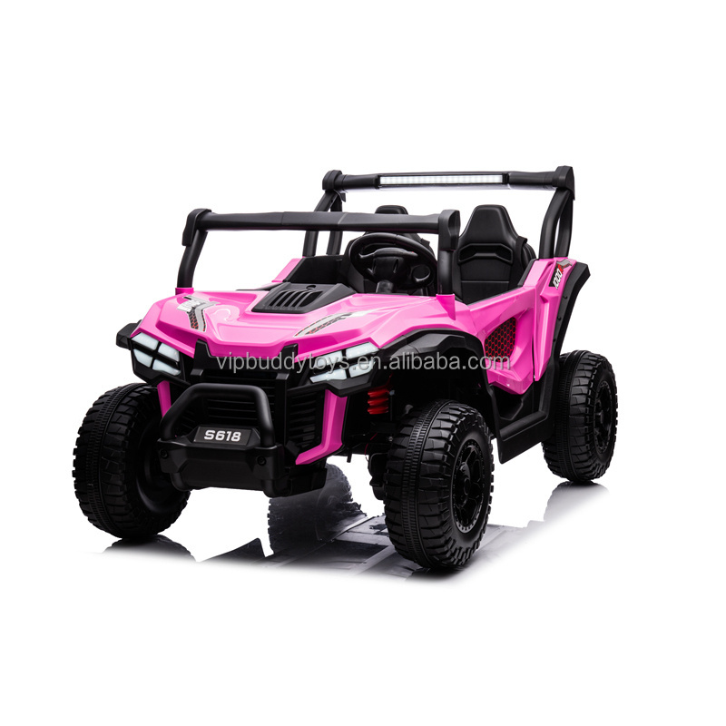 New UTV Baby Toys Child Car Kids Electric 24V Battery Power 2 Seats Big Kids Ride on Car