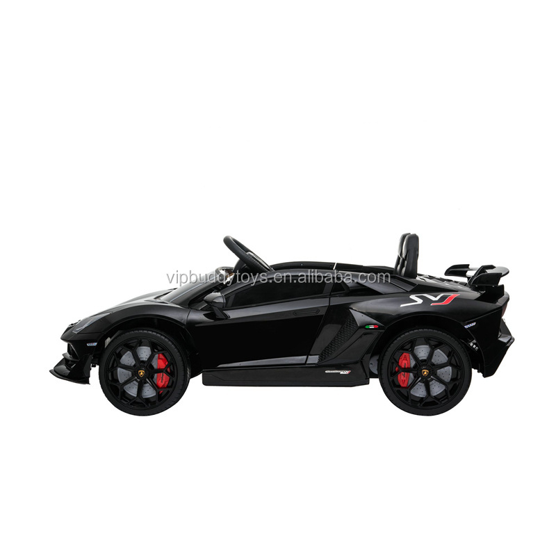 Vip Buddy New Original Licensed Lamborghini Ride on Car Electric Two seater Kids Lamborghini Remote Control Cars