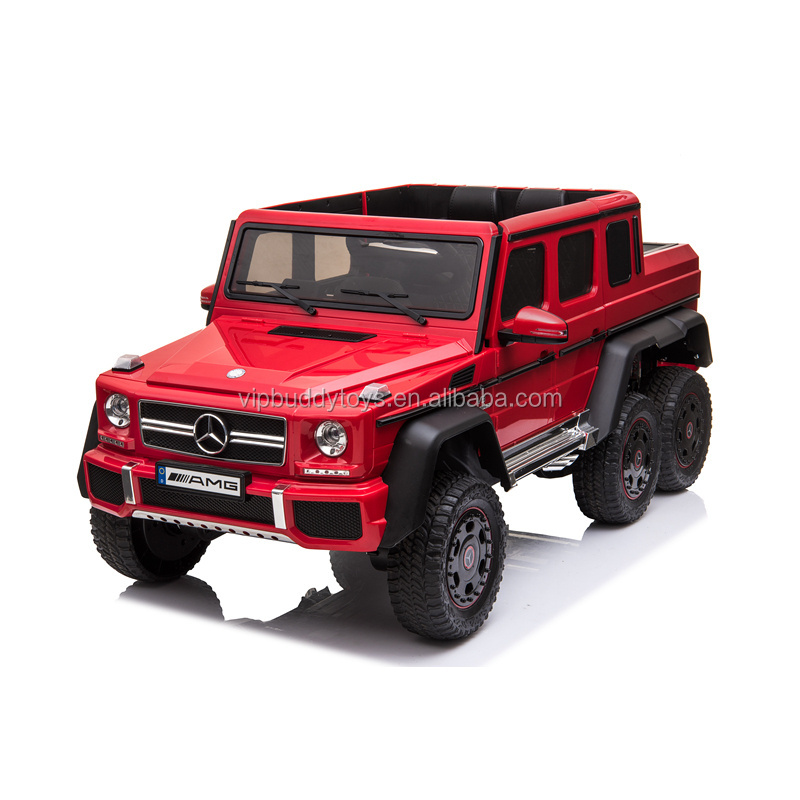 VIPBUDDY Licensed Mercedes Benz G63 AMG Six Wheel Ride on Car Kids 24V Big Best Baby 24 V Battery Electric 5-15 Yrs Boy