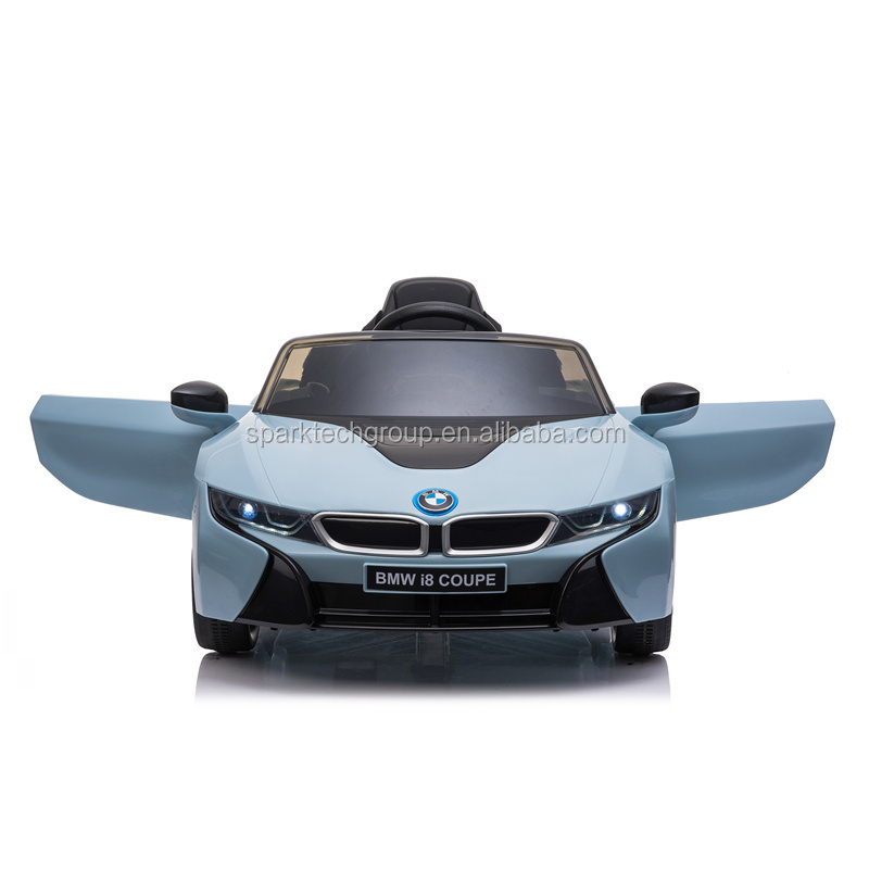 2020 SparkFun Factory Hot Sale Licensed BMW I8 ride on car kids toys 2019 electric remote control cars