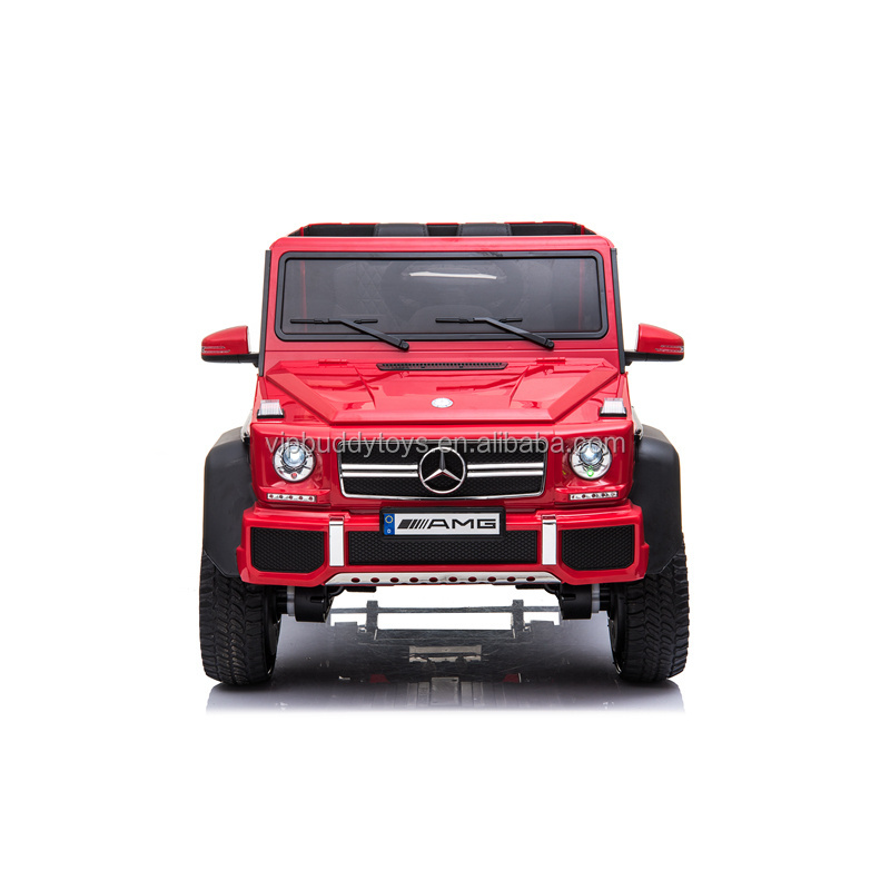 VIPBUDDY Licensed Mercedes Benz G63 AMG Six Wheel Ride on Car Kids 24V Big Best Baby 24 V Battery Electric 5-15 Yrs Boy