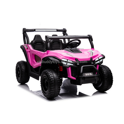 New UTV Baby Toys Child Car Kids Electric 24V Battery Power 2 Seats Big Kids Ride on Car