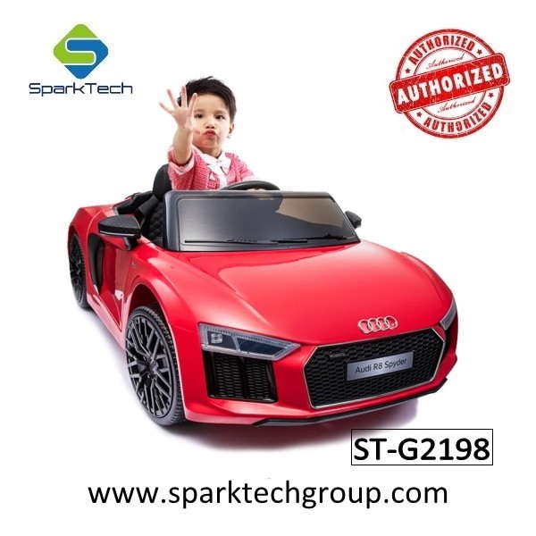 2017 New Electric Toy Cars For Kids To Ride, AUDI R8 Licensed Kids Toys Ride On Cars