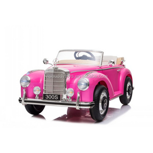 VIPBUDDY Licensed Mercedes Benz 300S Kids Ride On Car pink toy electric cars