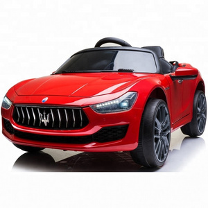 Newest Licensed Maserati Ghibli Battery Powered Ride on Car Kids Driving Electric Toy Car