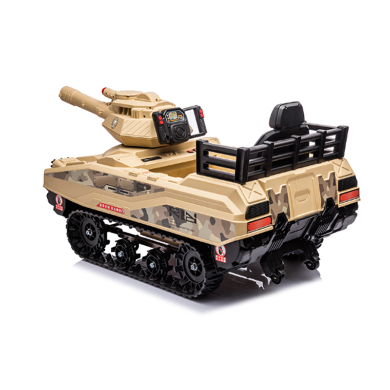 2023 Latest Children's Electric Mini Army Tank Car Toys Wholesale Top Kids Ride on Tank