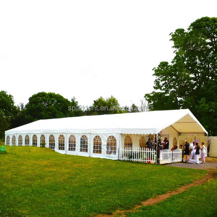 10 X30m White PVC Aluminum Frame Event Wedding Party tents Outdoor 300sqm Marquee