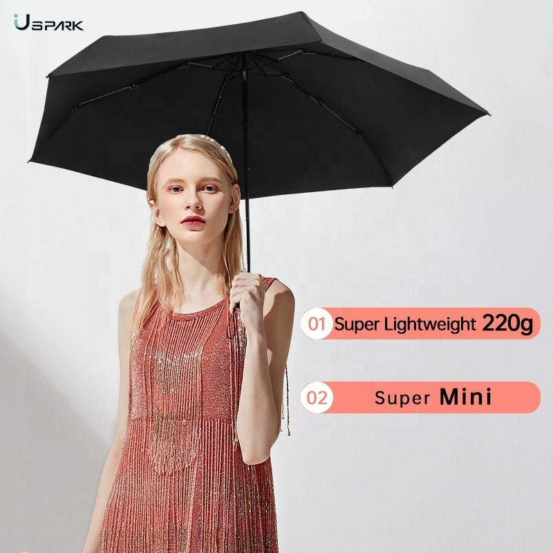 New Style 5 Folding Light Pocket Small Mini Umbrella for travel