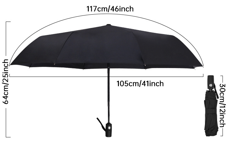 Original Portable Travel Umbrella for Rain and Wind Windproof Strong Compact Umbrella Perfect Backpack and On the Go