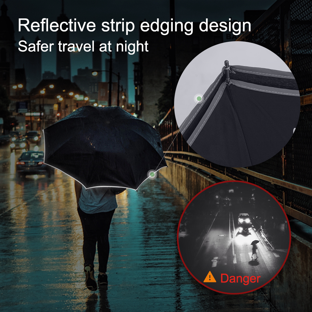 27inch Large Double Layer Outdoor Waterproof Windproof Upside Down Reversible Inverted Reverse Umbrella