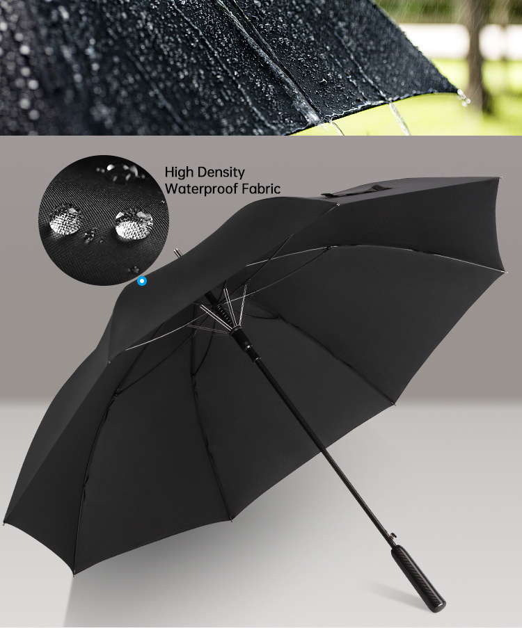 New Style 27inch Super Light Windproof Business Carbon Fiber Umbrella