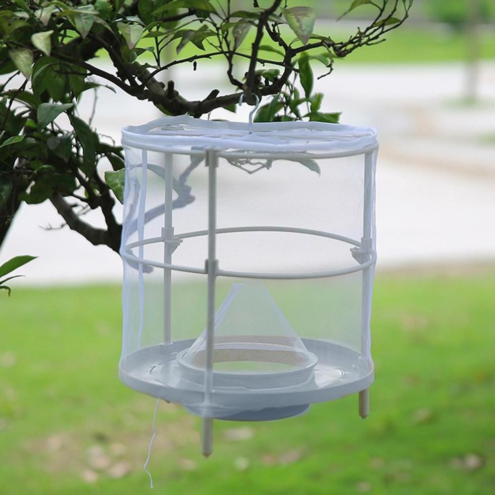 Hanging FlyCatcher Cage fly Control Fly Killer Flies Flytrap Zapper Cage Net Trap Home Garden Yard