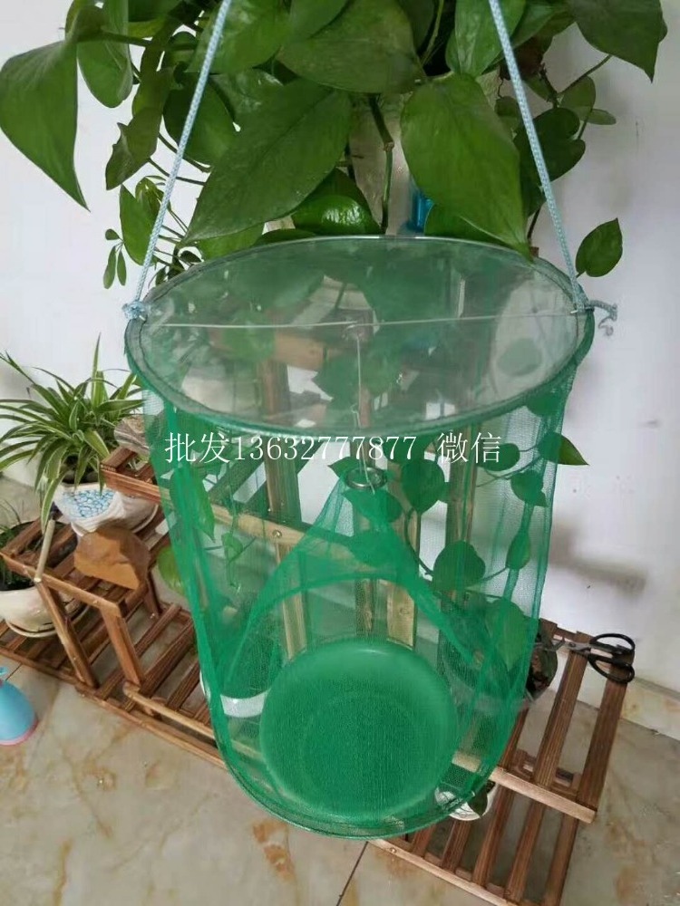 Green Fly Catcher Killer Cage Net Trap Insert Bug fly Hanging Catcher