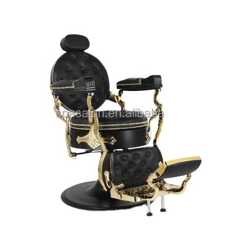 Hair Cutting barber chair salon furniture Heavy Duty Hydraulic Pump PU leather barber chair for salon