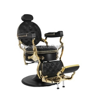 Hair Cutting barber chair salon furniture Heavy Duty Hydraulic Pump PU leather barber chair for salon