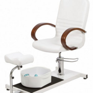 Pedicure Station Hydraulic Spa Chair&Foot Classic Salon Massage Equipment with Easy-Clean Bubble Massage Footbath