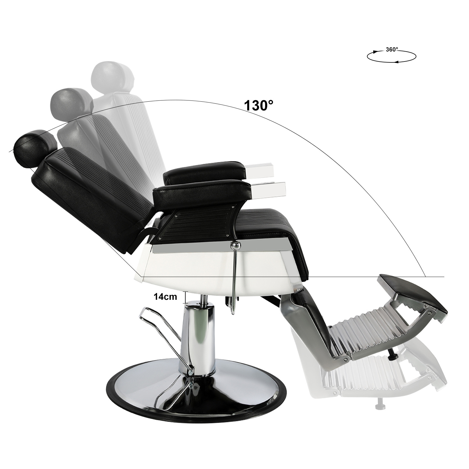 State-of-the-Art Ergonomic Salon Chair Design for Hair Specialists