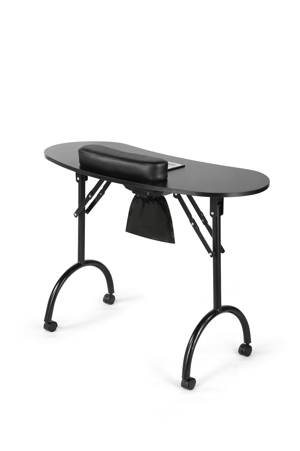 Home Use Portable Manicure Table Foldable with Dust Collector for Technician Salon Workstation Wrist Cushion